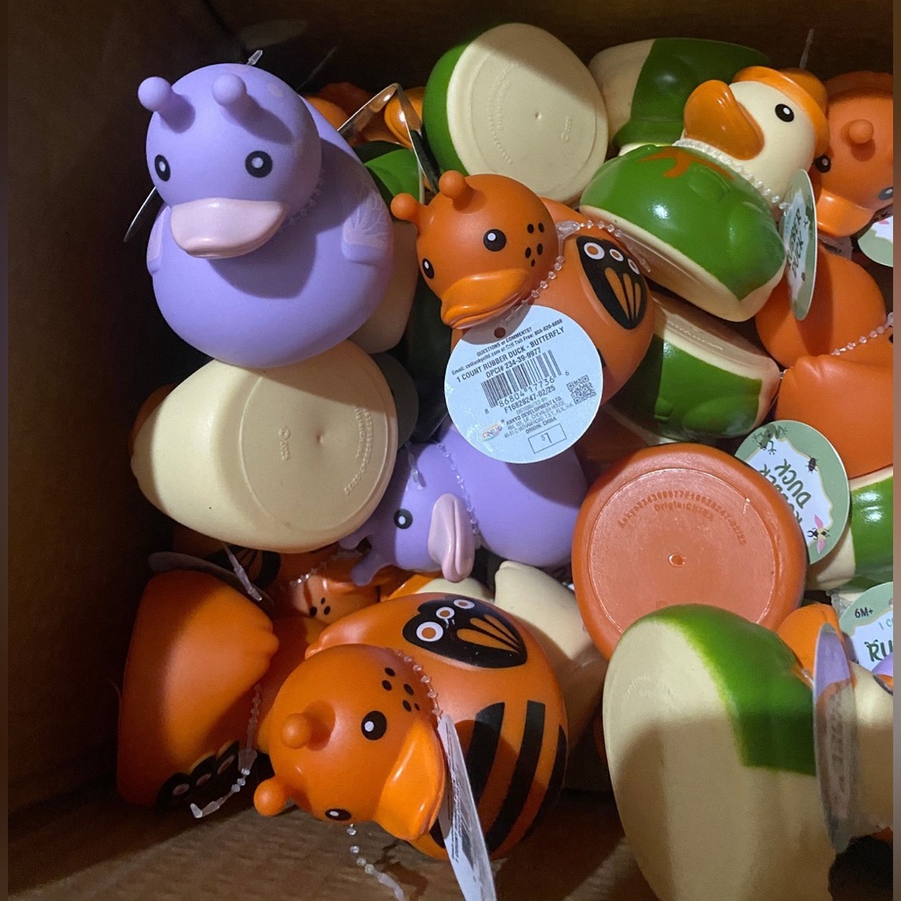 Mix of 5 Rubber Ducks